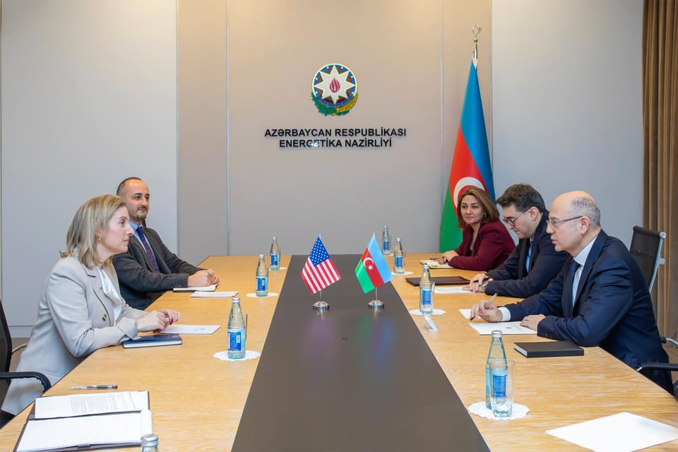 Azərbaycan və ABŞ arasında enerji sahəsində əməkdaşlıq müzakirə olunub