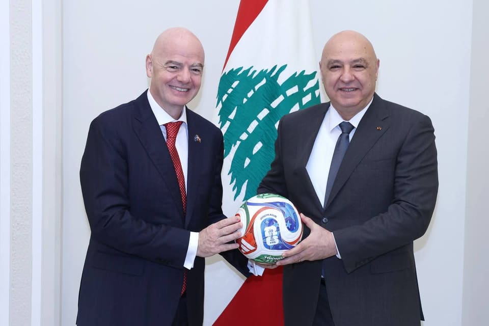 FİFA prezidentinə Livan vətəndaşlığı verilib