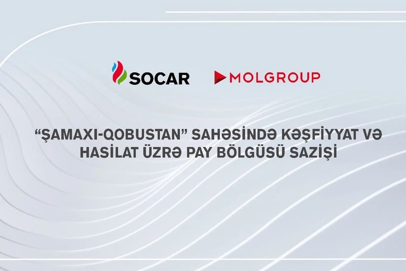 SOCAR və "MOL Group" Şamaxı-Qobustan sahəsində kəşfiyyat və hasilat üzrə pay bölgüsü sazişi imzalayıb