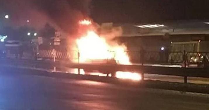 Kiyev metrosunda partlayış olub