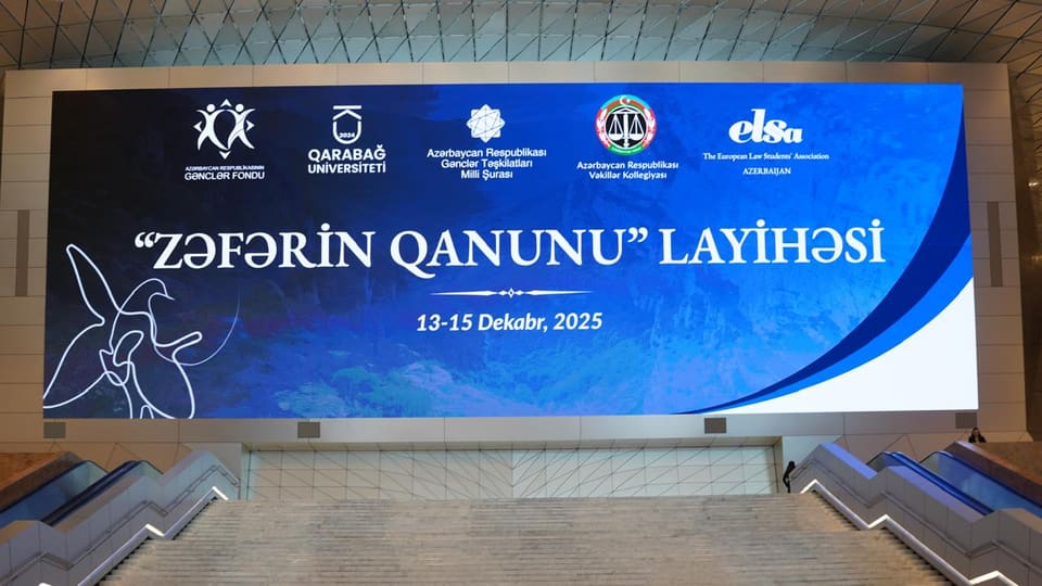 ELSA Azərbaycan təşkilatı “Zəfərin Qanunu” layihəsini həyata keçirib