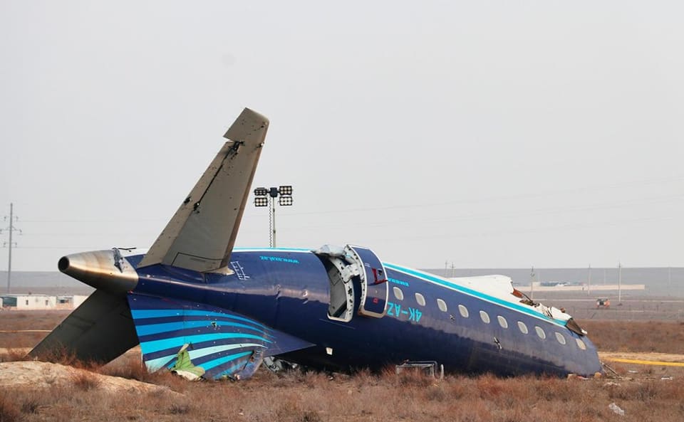 Qazaxıstan AZAL təyyarəsinin aviaqəzası ilə bağlı istintaqın başa çatma müddəti barədə məlumat yayıb