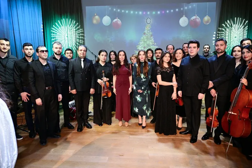 Leyla Əliyeva və Alena Əliyeva DOST İnklüziv İnkişaf və Yaradıcılıq Mərkəzini ziyarət ediblər