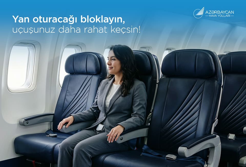 AZAL-da sərnişinlər artıq yan oturacağı əvvəlcədən bloklaya biləcəklər