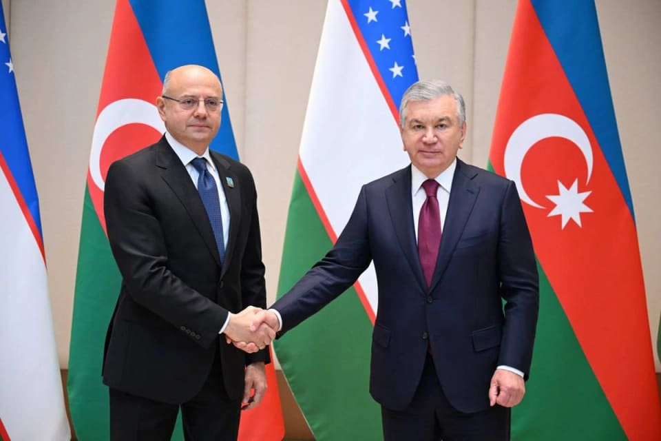 Özbəkistan Prezidenti Azərbaycan energetika nazirini qəbul edib