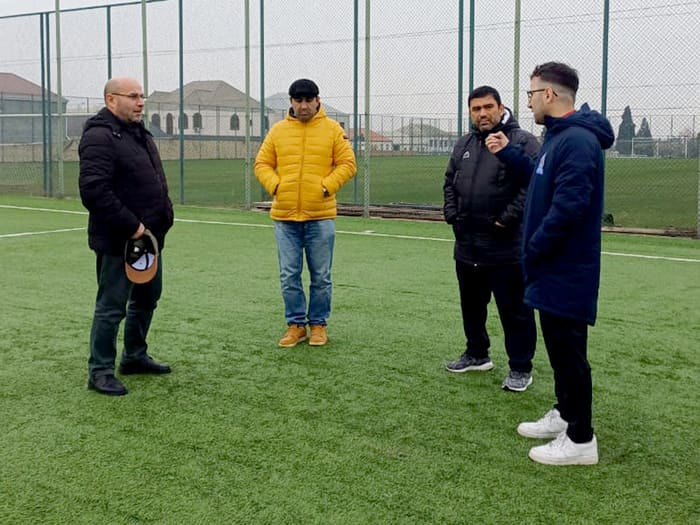 AFFA nümayəndələri Gəncə və Turan Tovuz akademiyalarına səfər ediblər