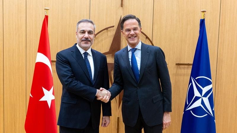 Hakan Fidan NATO-nun baş katibi Rutte ilə görüşüb