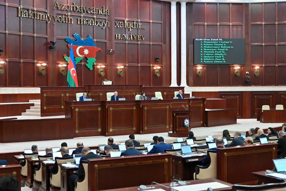 Milli Məclisin payız sessiyası çərçivəsində son iclası başa çatıb - YENİLƏNİB
