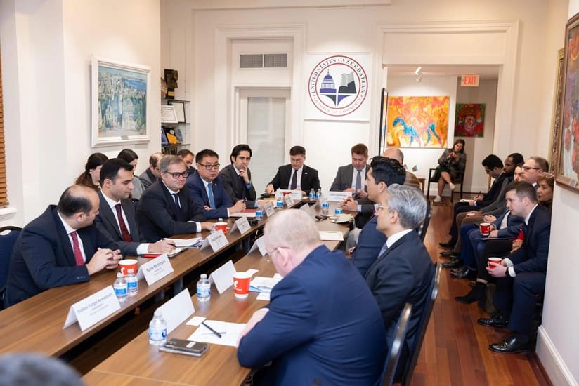 Amerika–Azərbaycan Ticarət Palatasında TRIPP təşəbbüsünə həsr olunmuş dəyirmi masa keçirilib