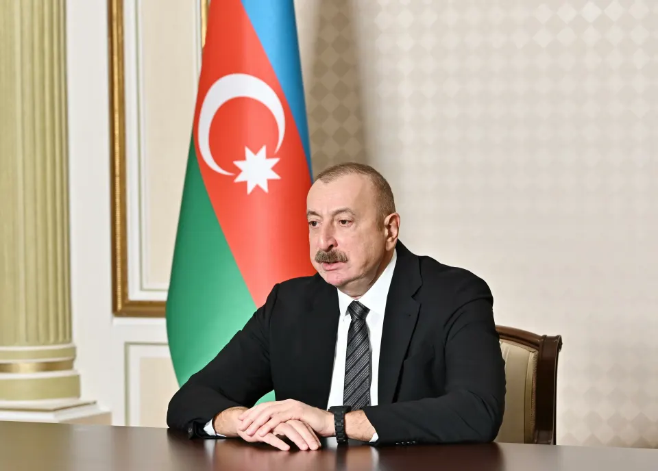 İlham Əliyev TDT ölkələrinin qeyri-hökumət təşkilatlarının həmrəylik forumunun iştirakçılarına müraciət edib