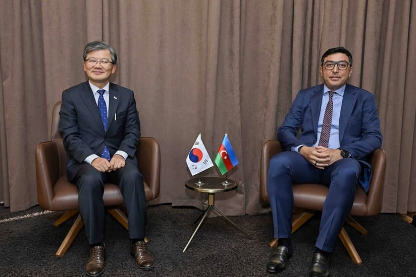 Koreyanın ölkəmizdəki fövqəladə və səlahiyyətli səfiri ilə görüş keçirilib