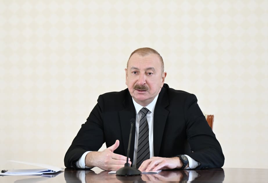 İlham Əliyev: Azad edilmiş ərazilərdə daha iki böyük su anbarının tikintisinə hazırlıq işləri gedir