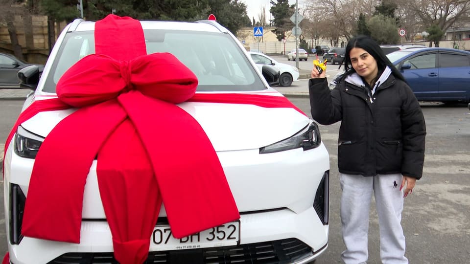 “OBA”dan 13 AZN-lik alış-verişə Changan Qiyuan Q05 qazandı 
