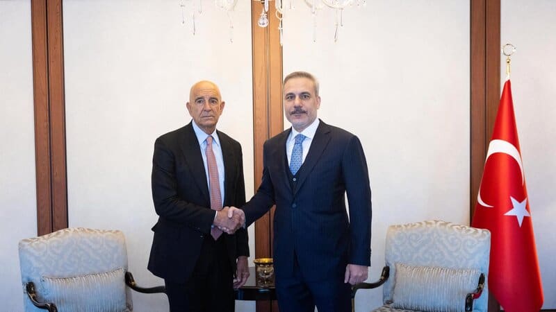 Hakan Fidan ABŞ prezidentinin Suriya üzrə xüsusi nümayəndəsi ilə görüşüb