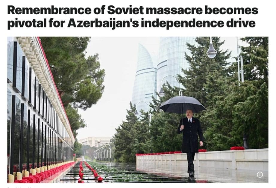 “Euronews” 20 Yanvar faciəsinin ildönümü ilə bağlı material hazırlayıb