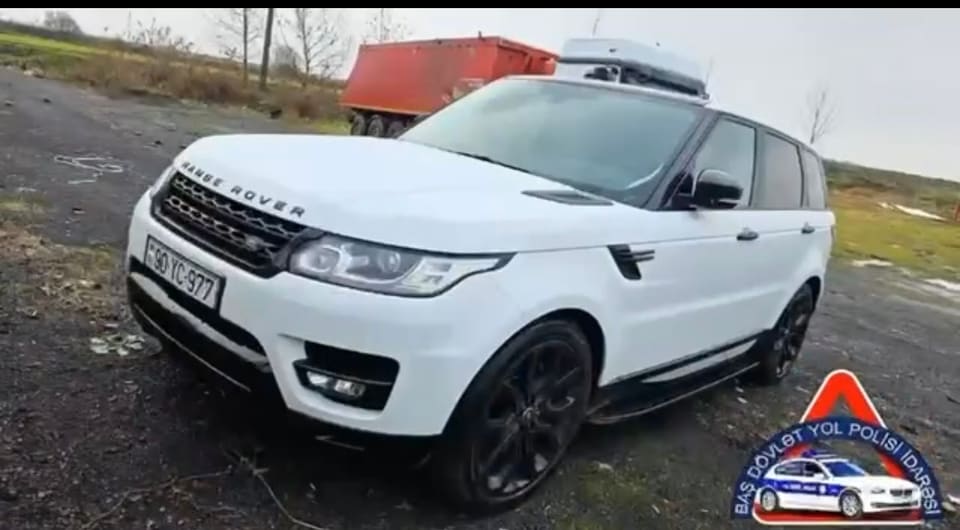 “Range Rover”lə təhlükəli manevr edən sürücü həbs olundu - VİDEO
