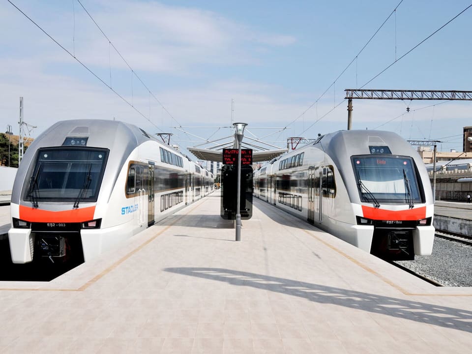 Bakı-Sumqayıt-Bakı ekspres qatarları Bakıxanov və Sabunçuda da dayanacaqlar