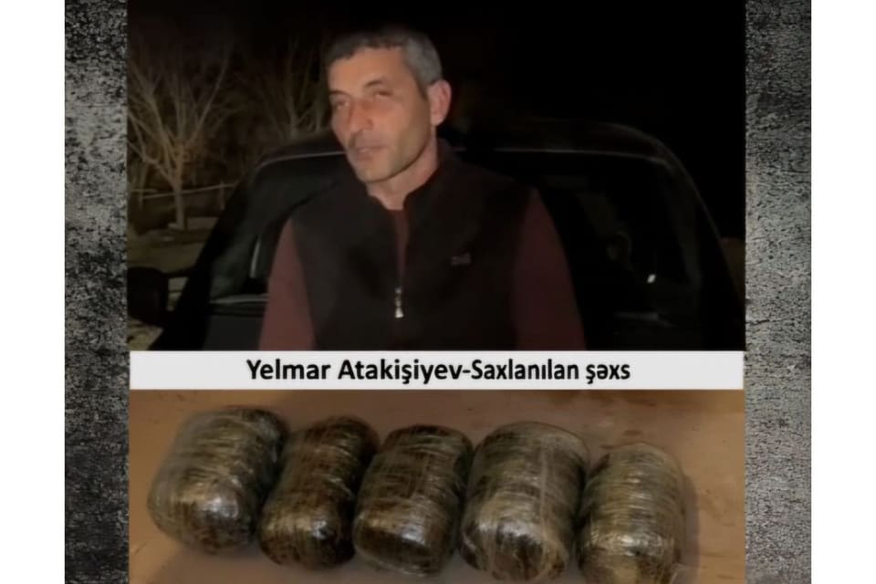 Ağcabədidə 10 kiloqram narkotik vasitə aşkarlanıb