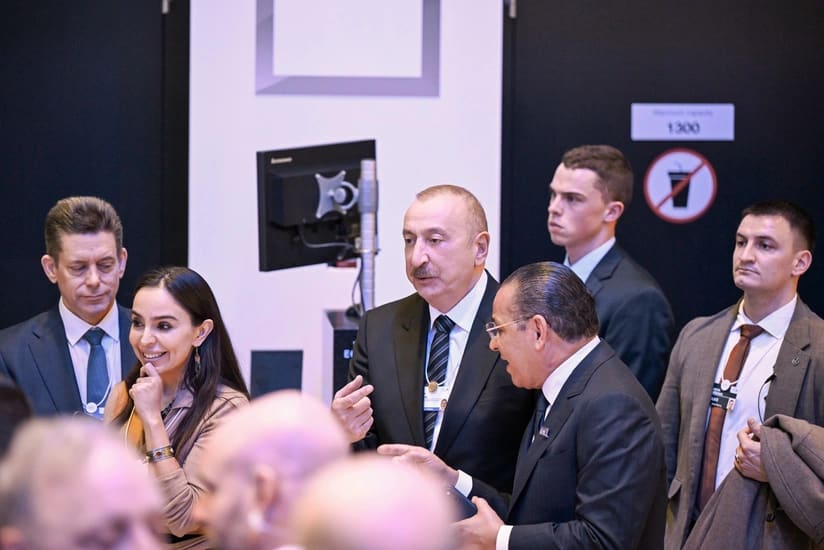 İlham Əliyev Ümumdünya İqtisadi Forumu çərçivəsində panel iclasda iştirak edib