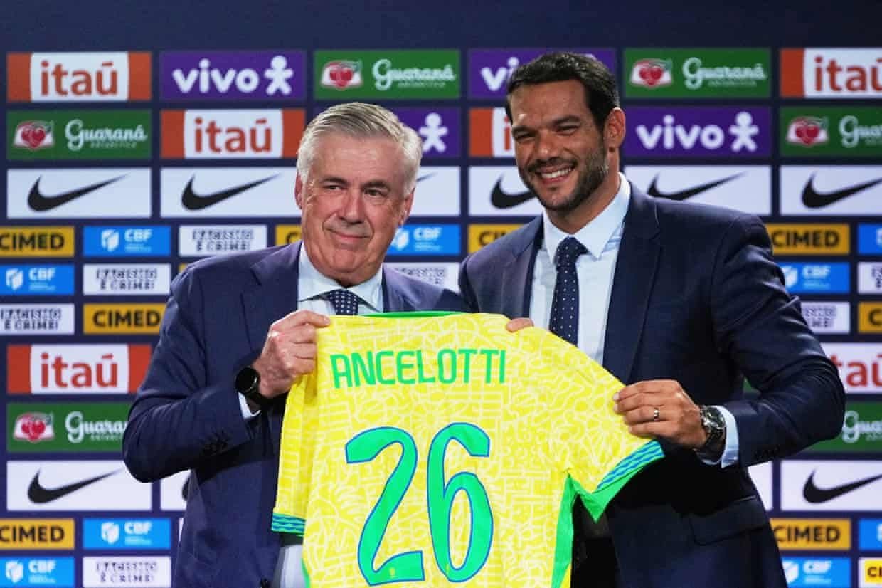 Braziliya millisində Ançelotti dövrü 2030-cu ilədək davam edəcək