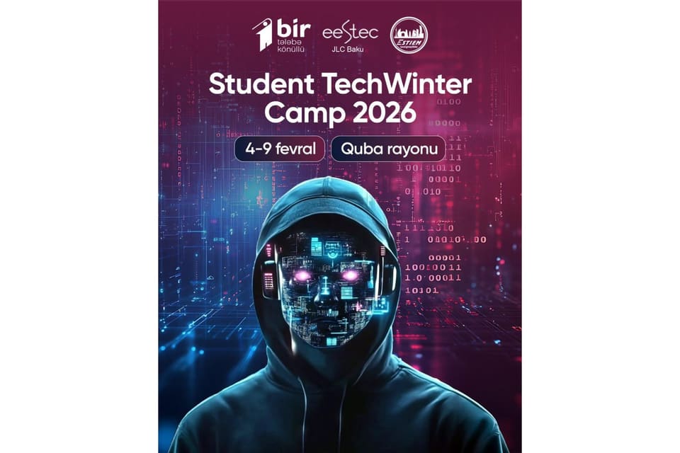 "TechWinter Camp 2026"ya qeydiyyat başlayıb