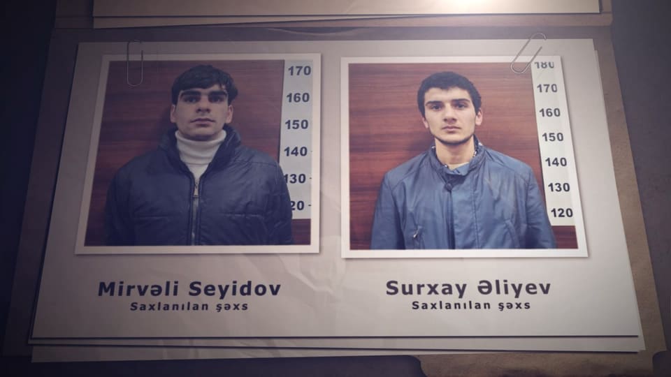 Xətai rayonunda soyğunçuluq edən şəxslər saxlanılıb