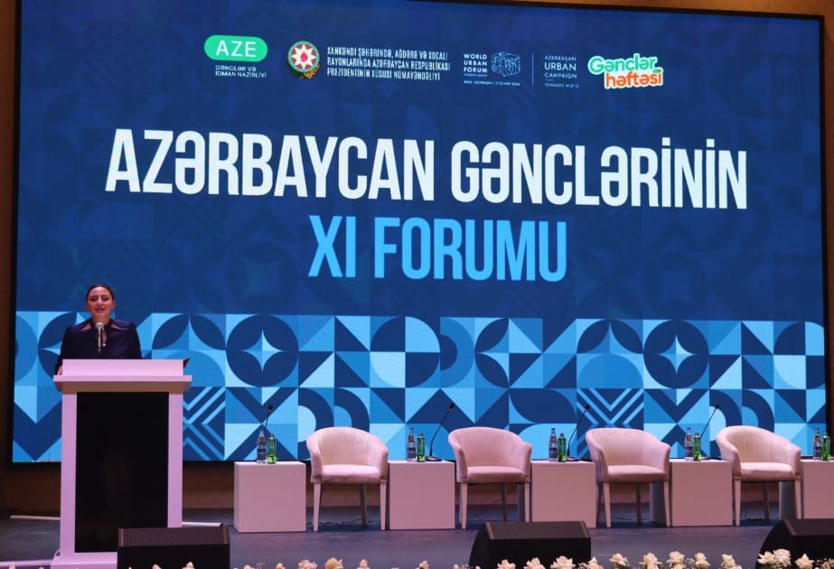 Xankəndidə Gənclərin XI Forumu keçirilib