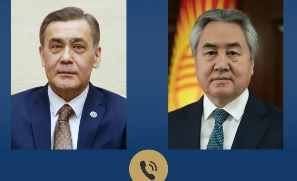 Qırğızıstan XİN rəhbəri ilə ŞƏT-in baş katibi arasında telefon danışığı olub