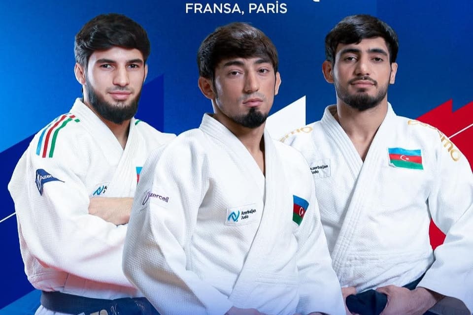 Azərbaycan cüdoçuları Parisdə mübarizəyə başlayır 