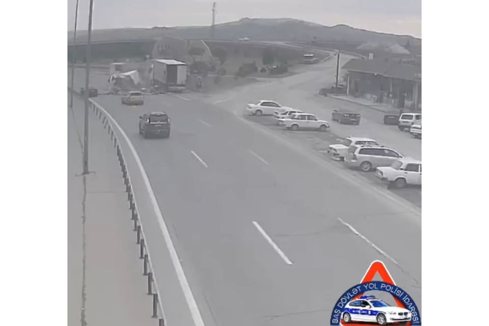 Bakı–Qazax avtomobil yolunun 56-cı kilometrliyində yol-nəqliyyat hadisəsi baş verib