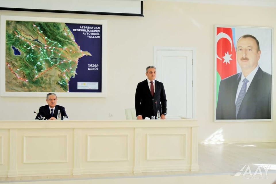 Vüsal Nəsirli AAYDA-nın kollektivinə təqdim edilib