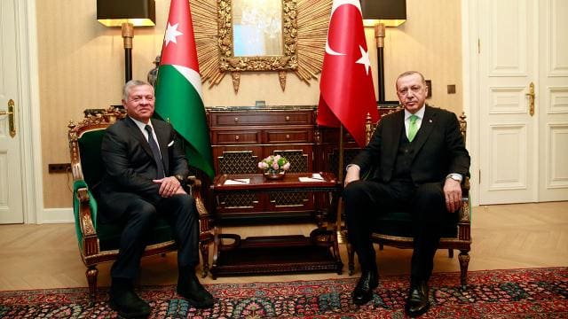 İordaniya Kralı II Abdullah Türkiyəyə səfər edib