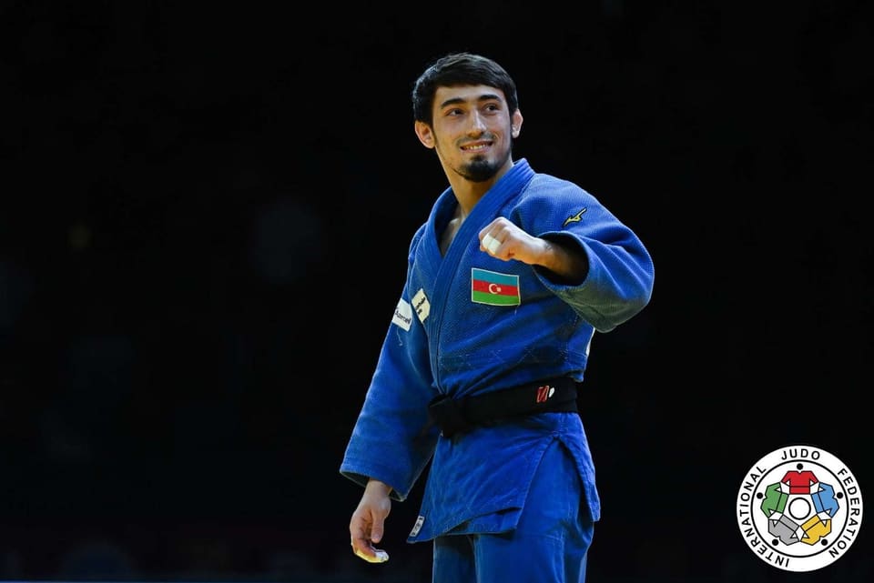 Azərbaycan cüdoçusu "Böyük Dəbilqə" turnirində qızıl medal qazandı 