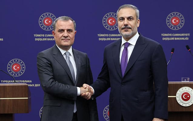 Ceyhun Bayramov Hakan Fidanla telefon danışığı aparıb