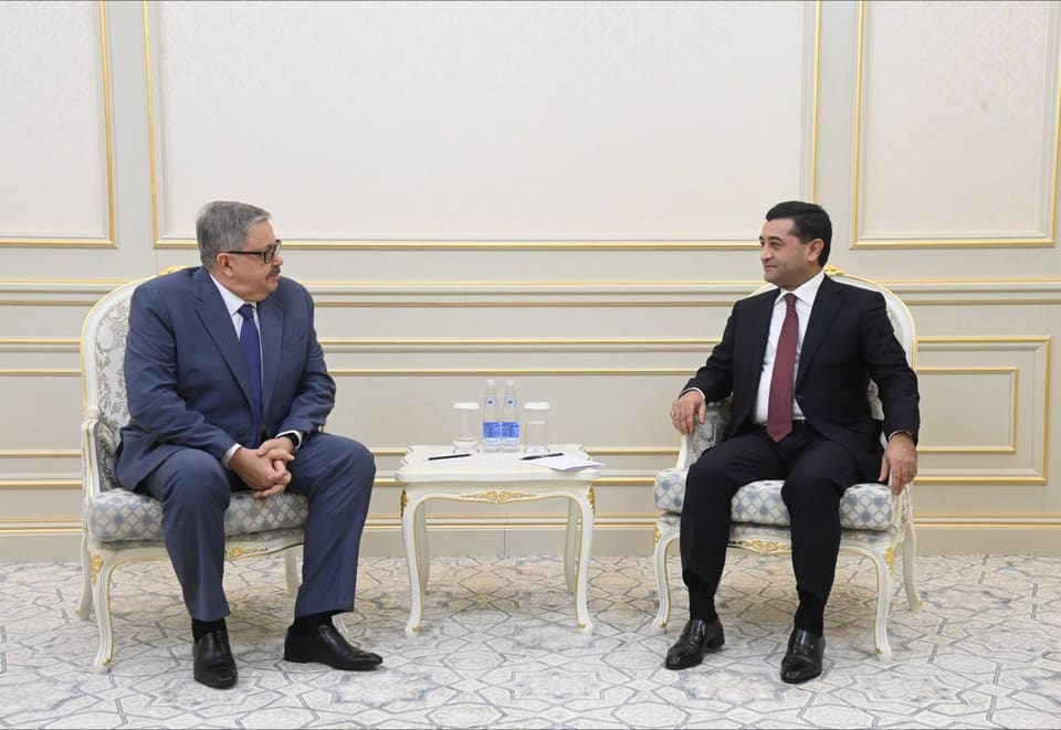 Özbəkistan XİN rəhbəri Aleksey Yerxovla görüşüb