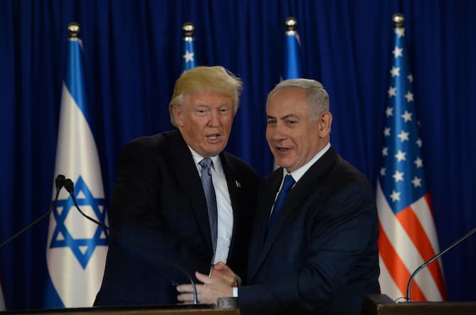 Netanyahu Trampla görüşündən danışıb