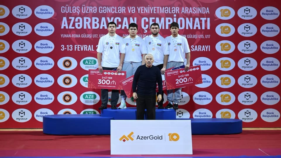 Güləş üzrə U-17 Azərbaycan çempionatı yekunlaşıb