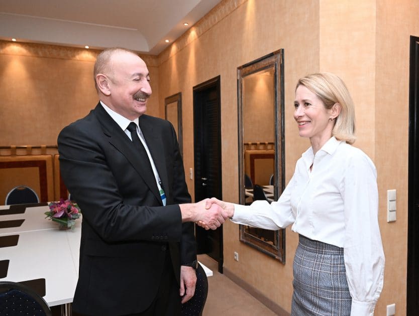 İlham Əliyev Münxendə Avropa İttifaqının xarici işlər və təhlükəsizlik siyasəti üzrə ali nümayəndəsi ilə görüşüb - YENİLƏNİB