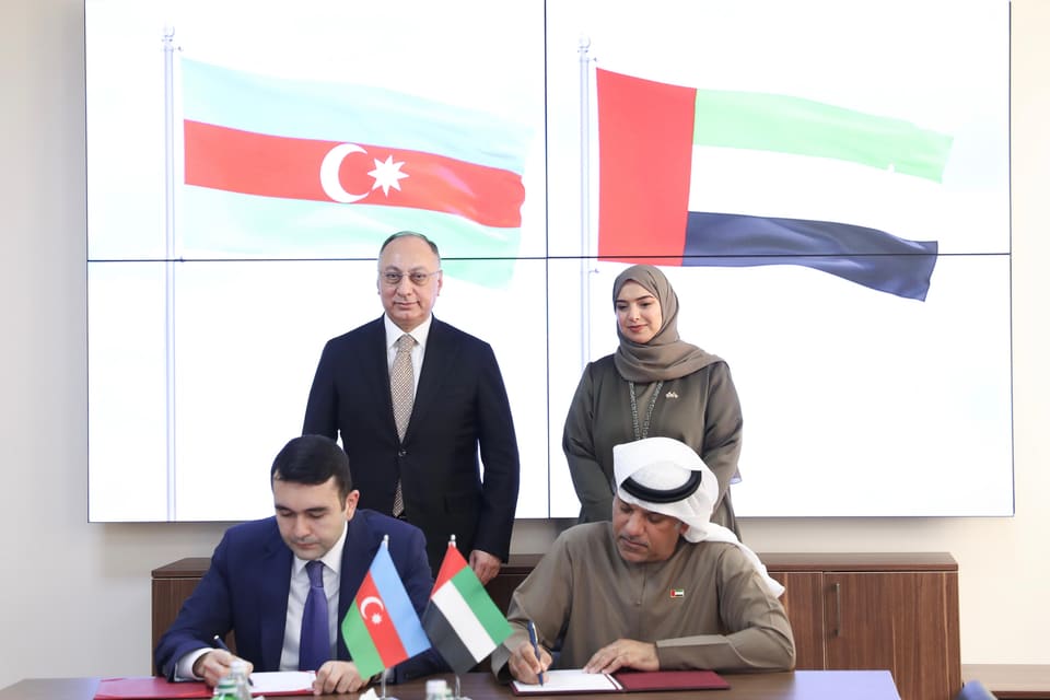 Azərbaycanla Birləşmiş Ərəb Əmirlikləri arasında qida təhlükəsizliyi sahəsində əməkdaşlıq genişlənir