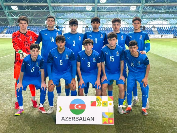 Azərbaycanın U-18 millisi ikinci oyununda da məğlub oldu 
