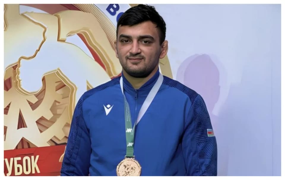 Azərbaycan güləşçisi Rusiyadan bürünc medalla qayıdır 
