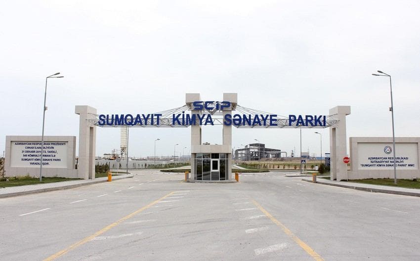 Ötən il Sumqayıt Sənaye Parkında 2,2 milyard manatlıq məhsul satışı həyata keçirilib