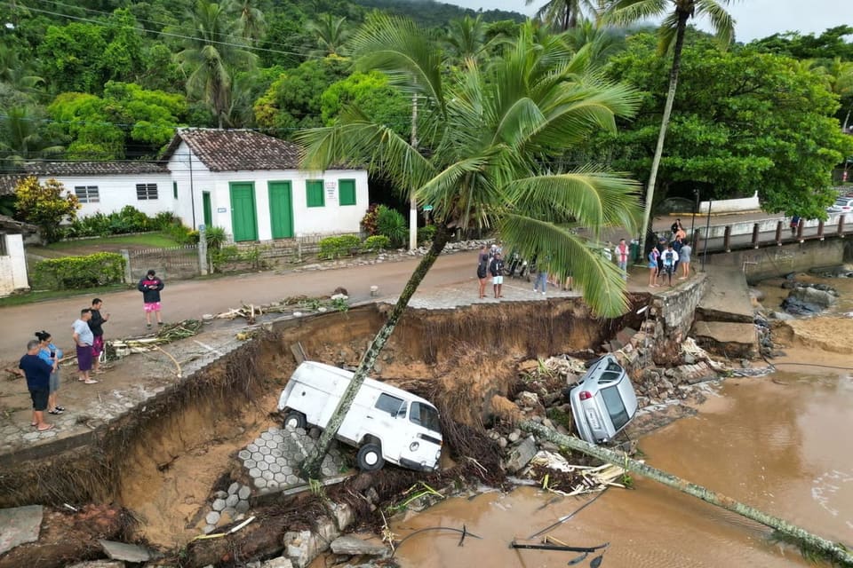 Braziliyada daşqınlar nəticəsində ölənlərin sayı 46-ya çatıb