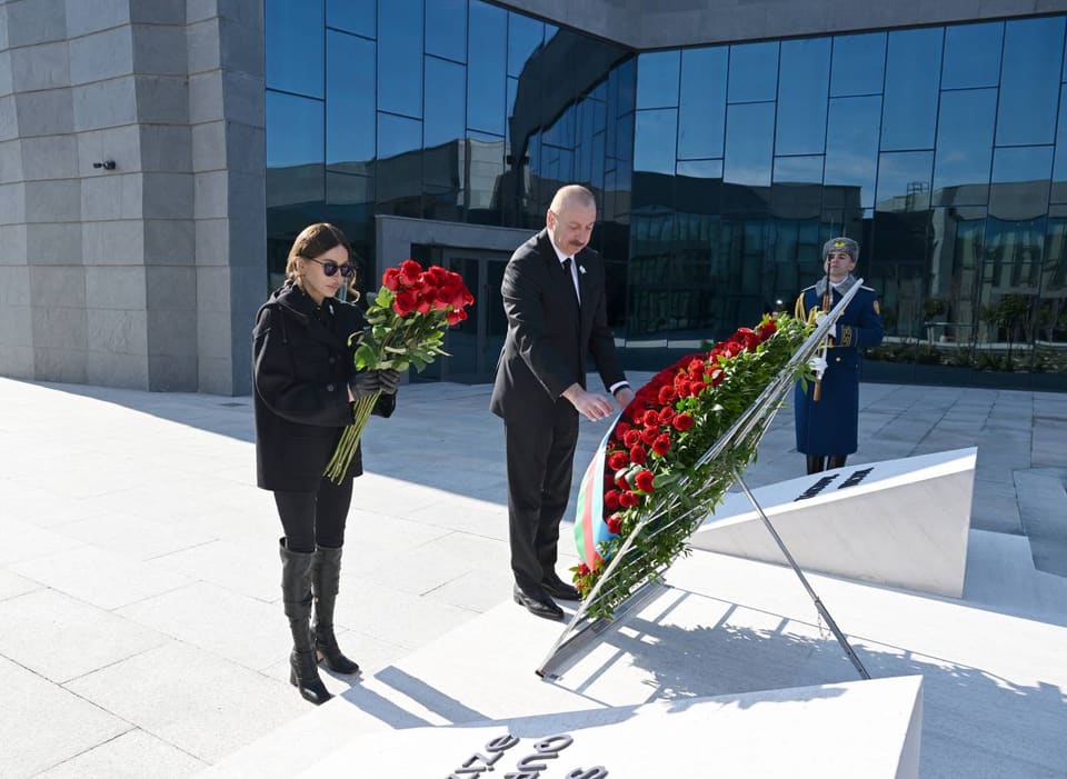 İlham Əliyev Xocalı Soyqırımı Memorialının açılışında iştirak edib - YENİLƏNİB 4