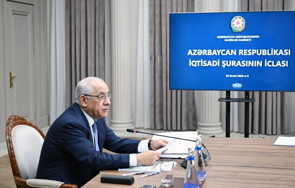 İqtisadi Şuranın iclası keçirilib
