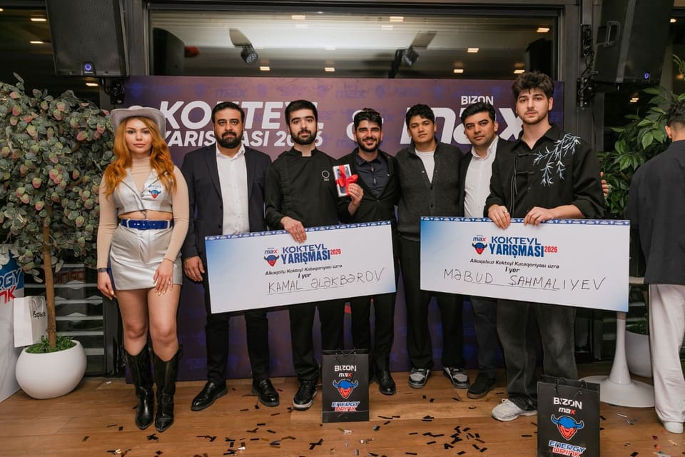 “Bizon Max Kokteyl Yarışması 2026” uğurla başa çatıb