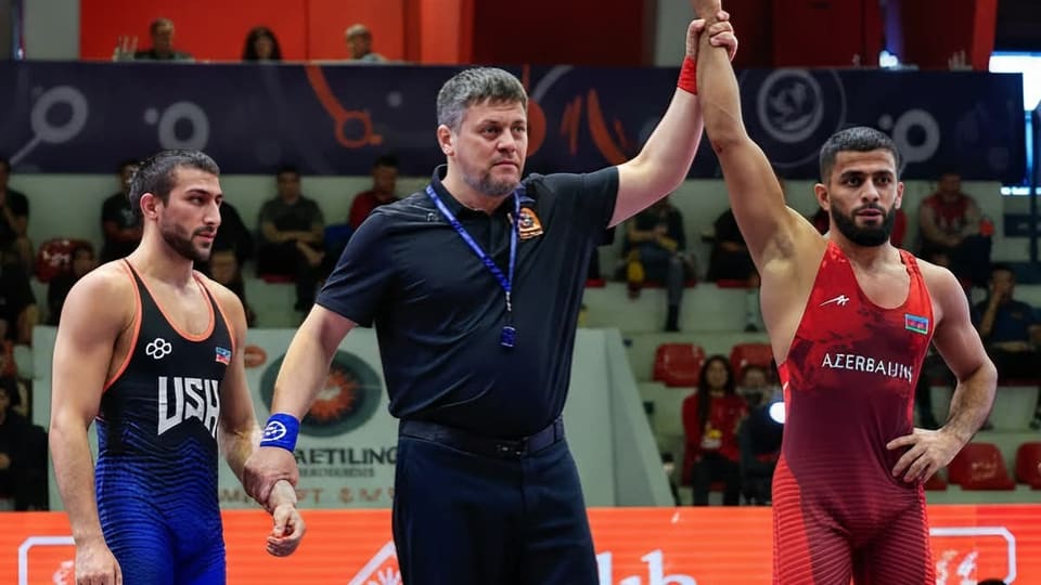 Azərbaycan güləşçiləri Tirana turnirində 4 medal qazanıblar