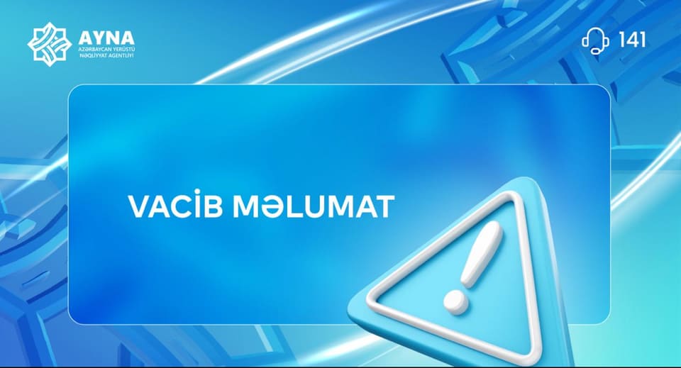 Bakı-Naxçıvan-Bakı avtobus reyslərinin fəaliyyəti dayandırılıb 