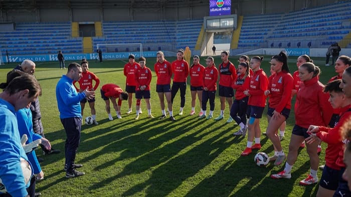 DÇ: Azərbaycan millisi Şimali Makedoniya ilə qarşılaşacaq 