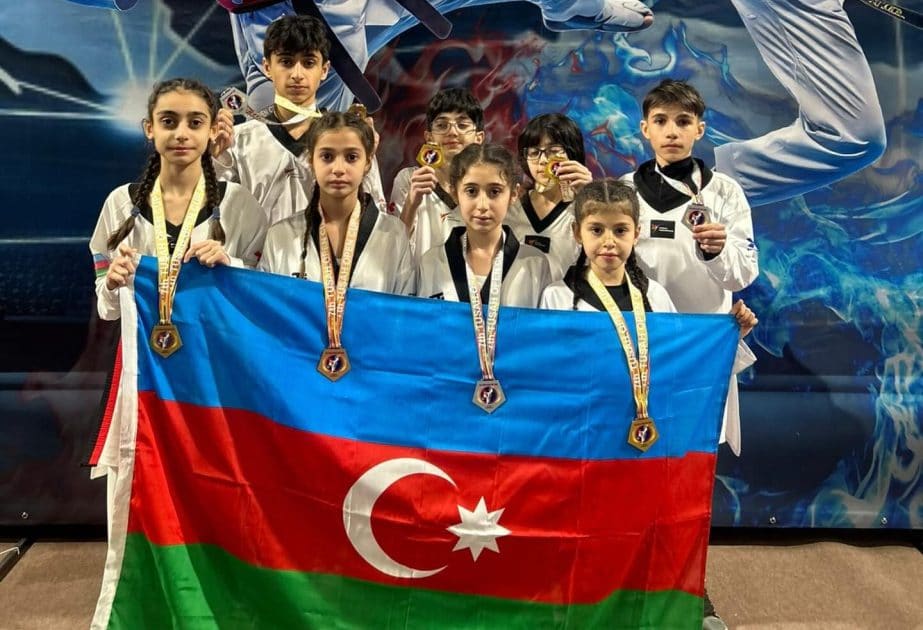 Azərbaycan taekvondoçuları Moldovada 7 medal qazanıblar